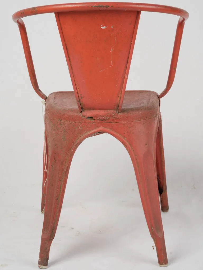 1950s Model A56 Tolix chair - red