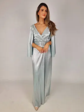 Access Metallic Green Dress