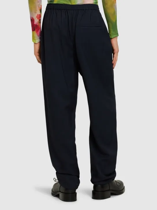 Acne Studios   Palero mini jacquard herringbone pants 