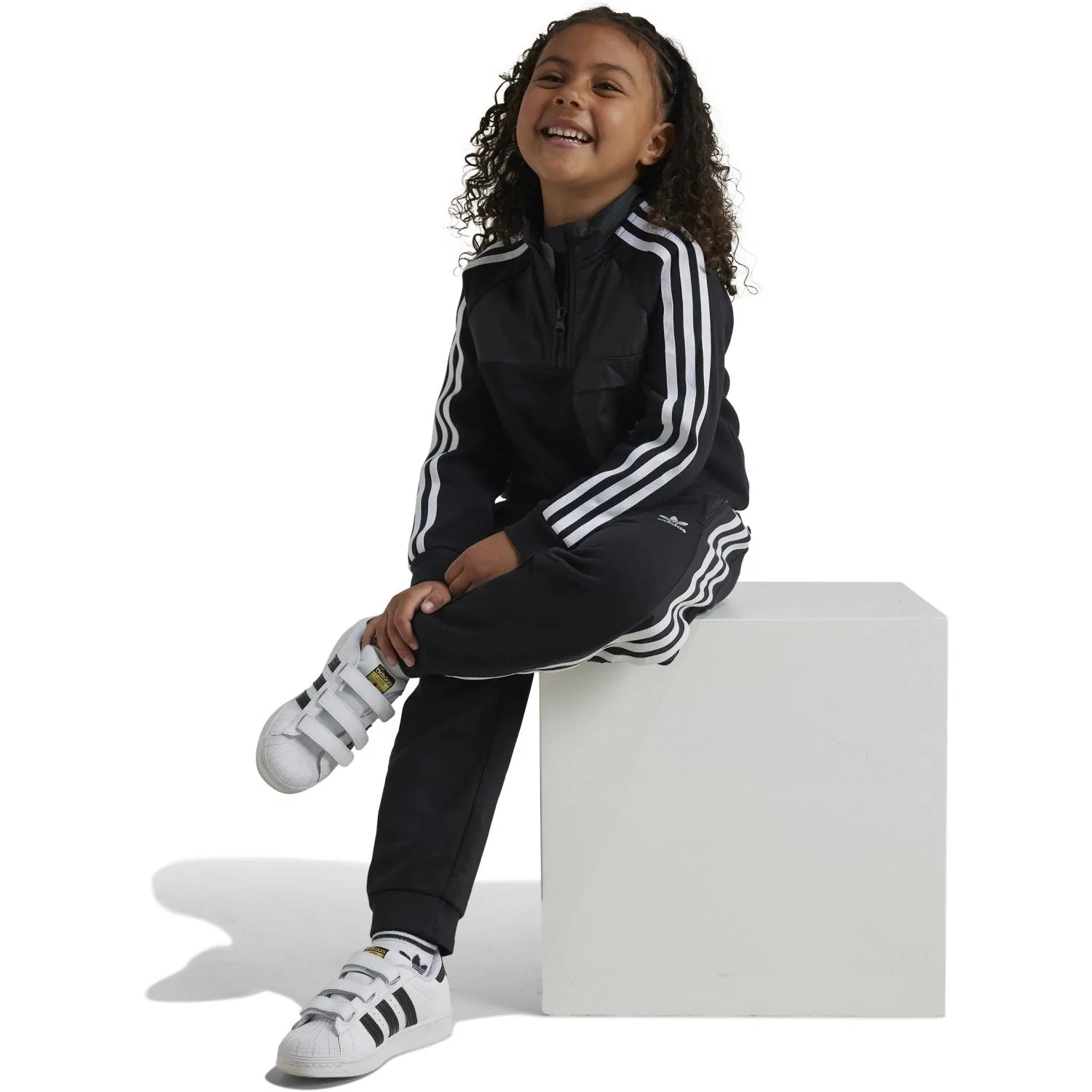 adidas Originals Black Crew Sweat Set