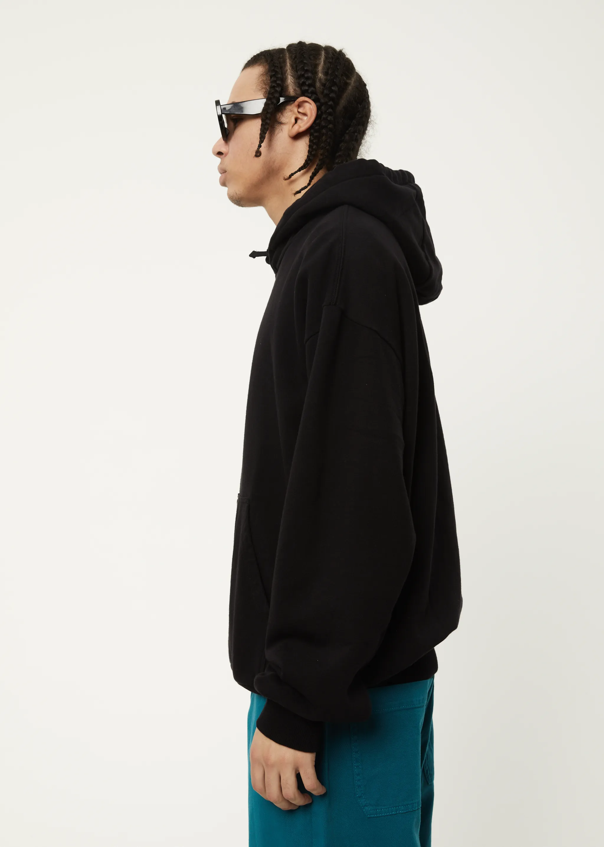 AFENDS Mens Calico - Hoodie - Black