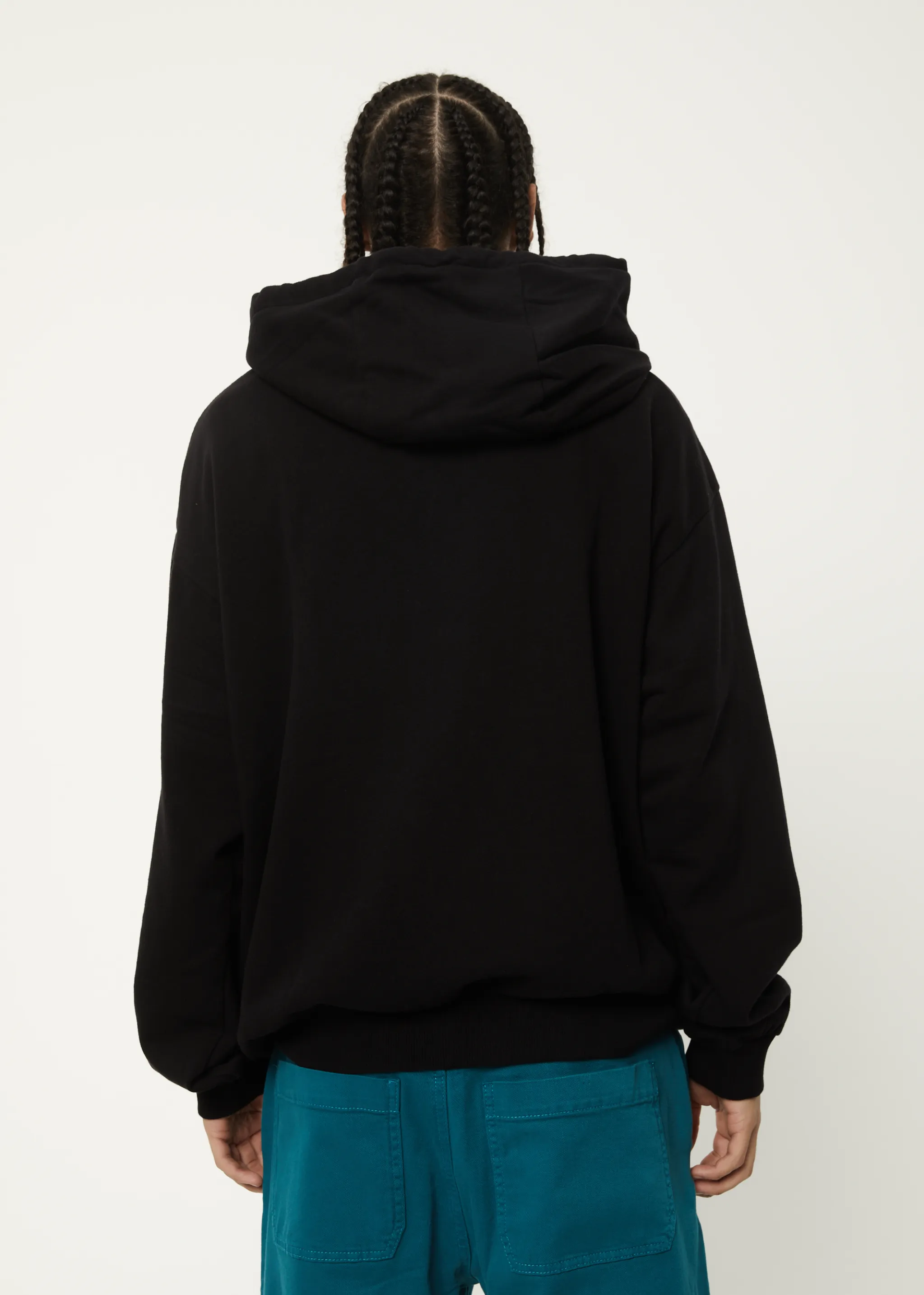 AFENDS Mens Calico - Hoodie - Black