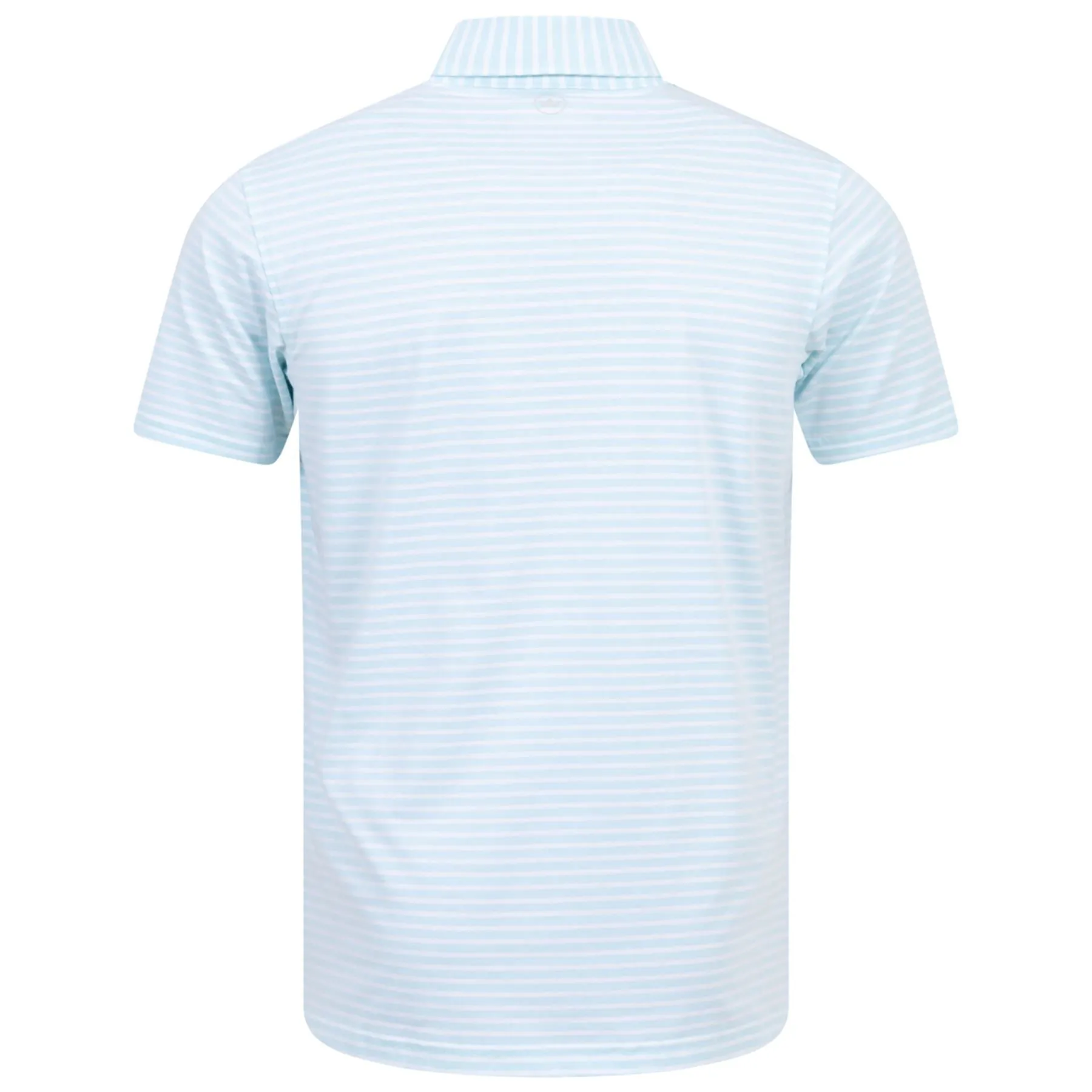 Albatross Tailored Fit Cotton Pique Polo Iced Aqua Blue - SS24