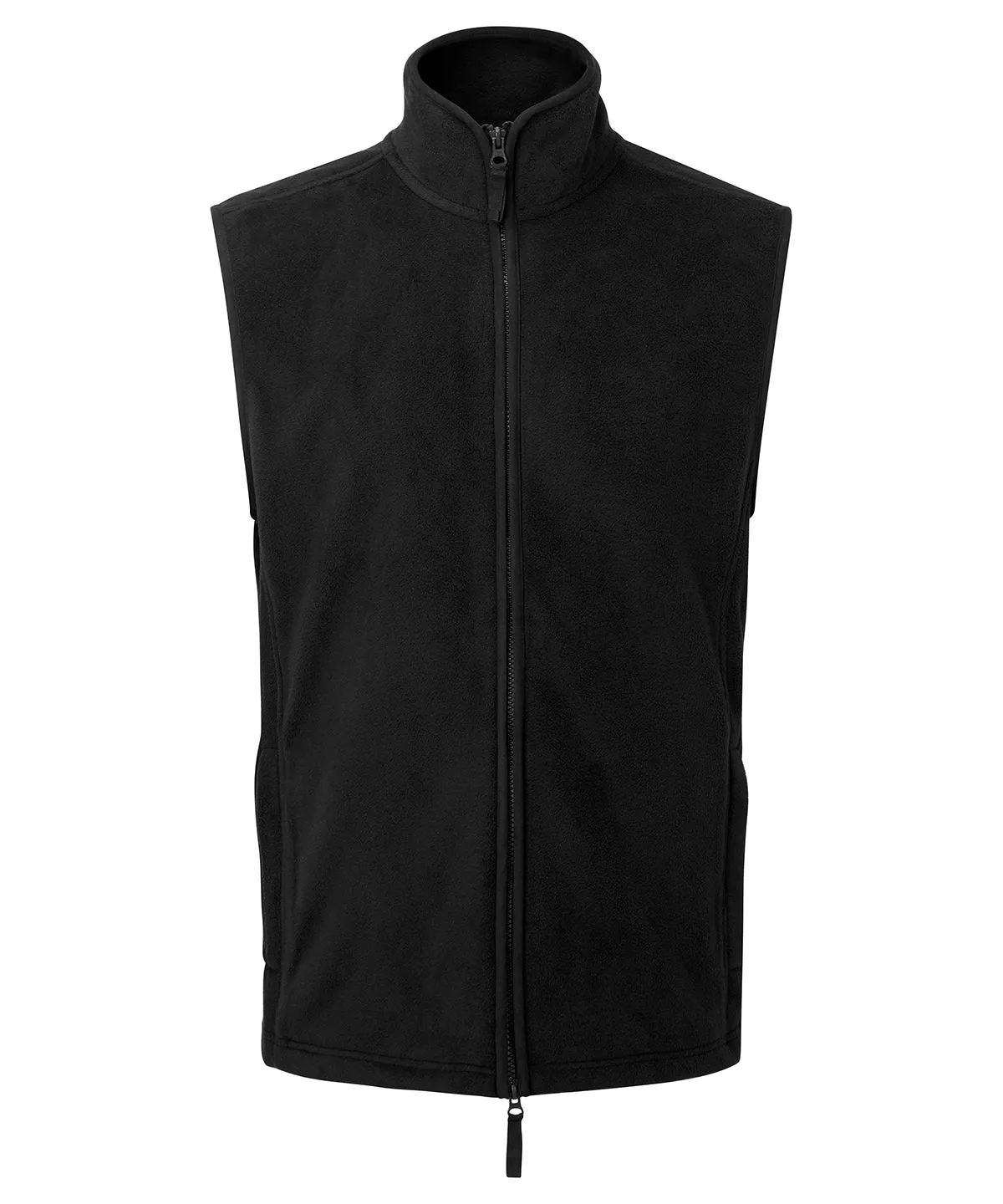 Artisan fleece gilet | Black/Black