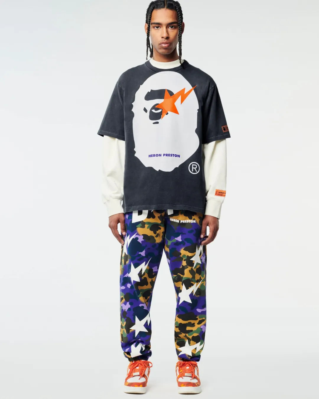 BAPE x Heron Preston T-Shirt