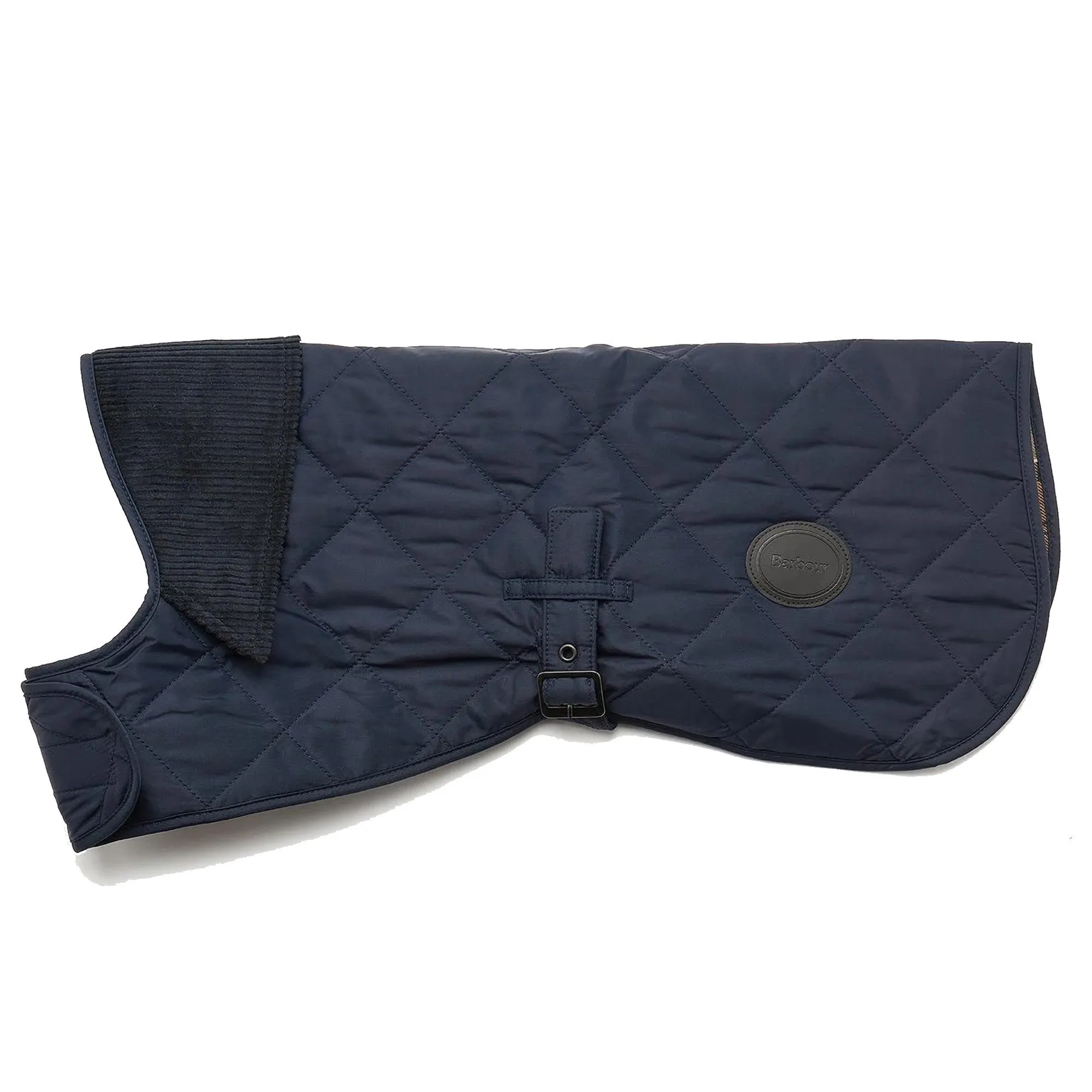 Barbour Quilted Dog Coat - Navy