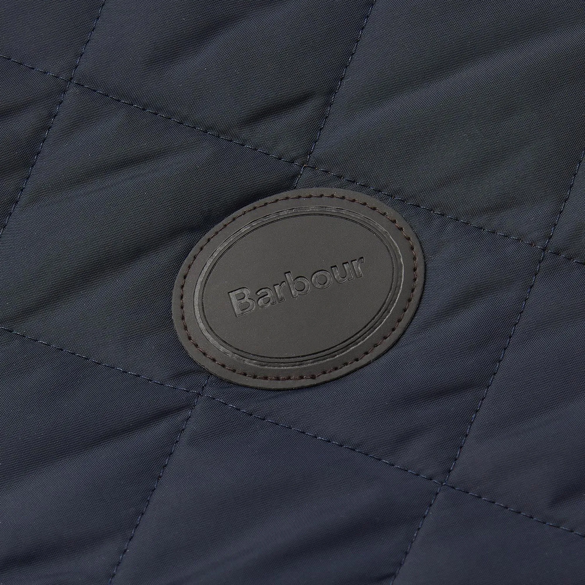 Barbour Quilted Dog Coat - Navy