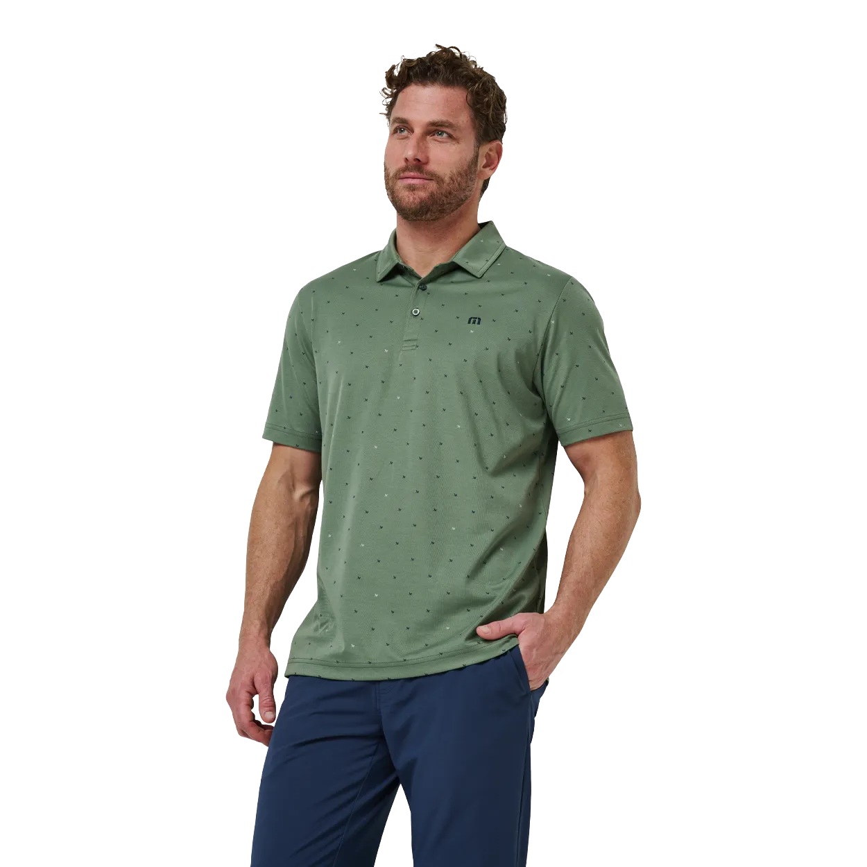 BAUER TRAVIS MATHEW ON THE SCREWS POLO