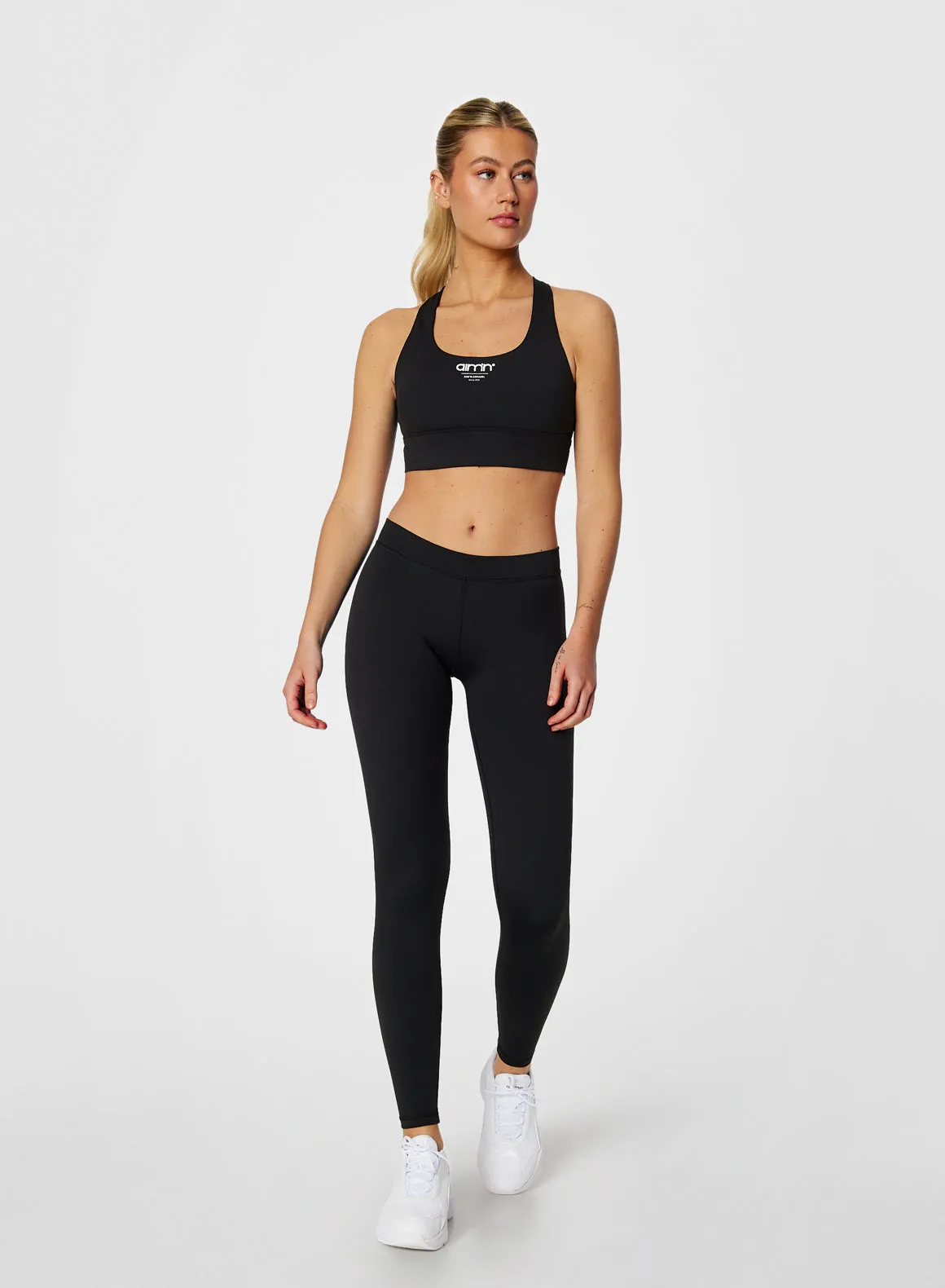 Black Edge Core Tights Low Waist