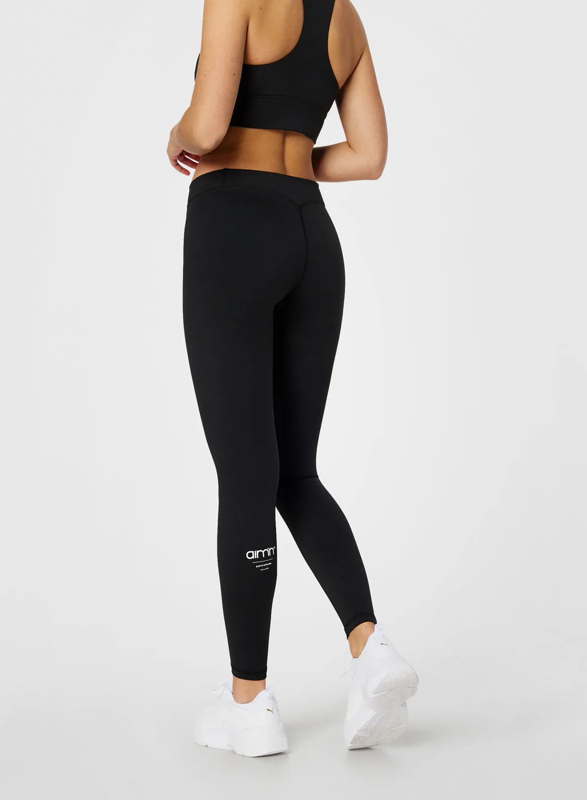 Black Edge Core Tights Low Waist