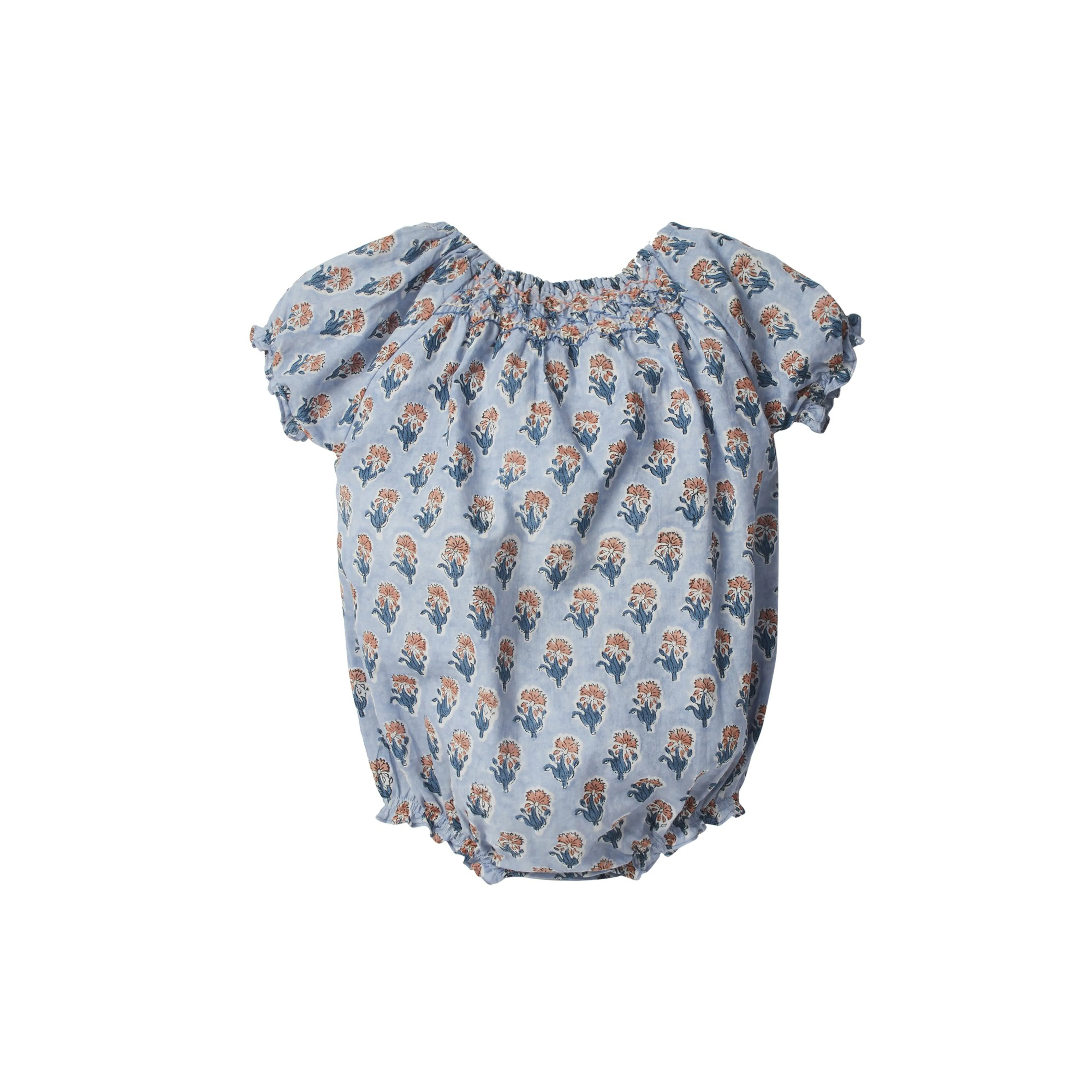 Bonheur du Jour Paris Baby BB Overall Blue Provence