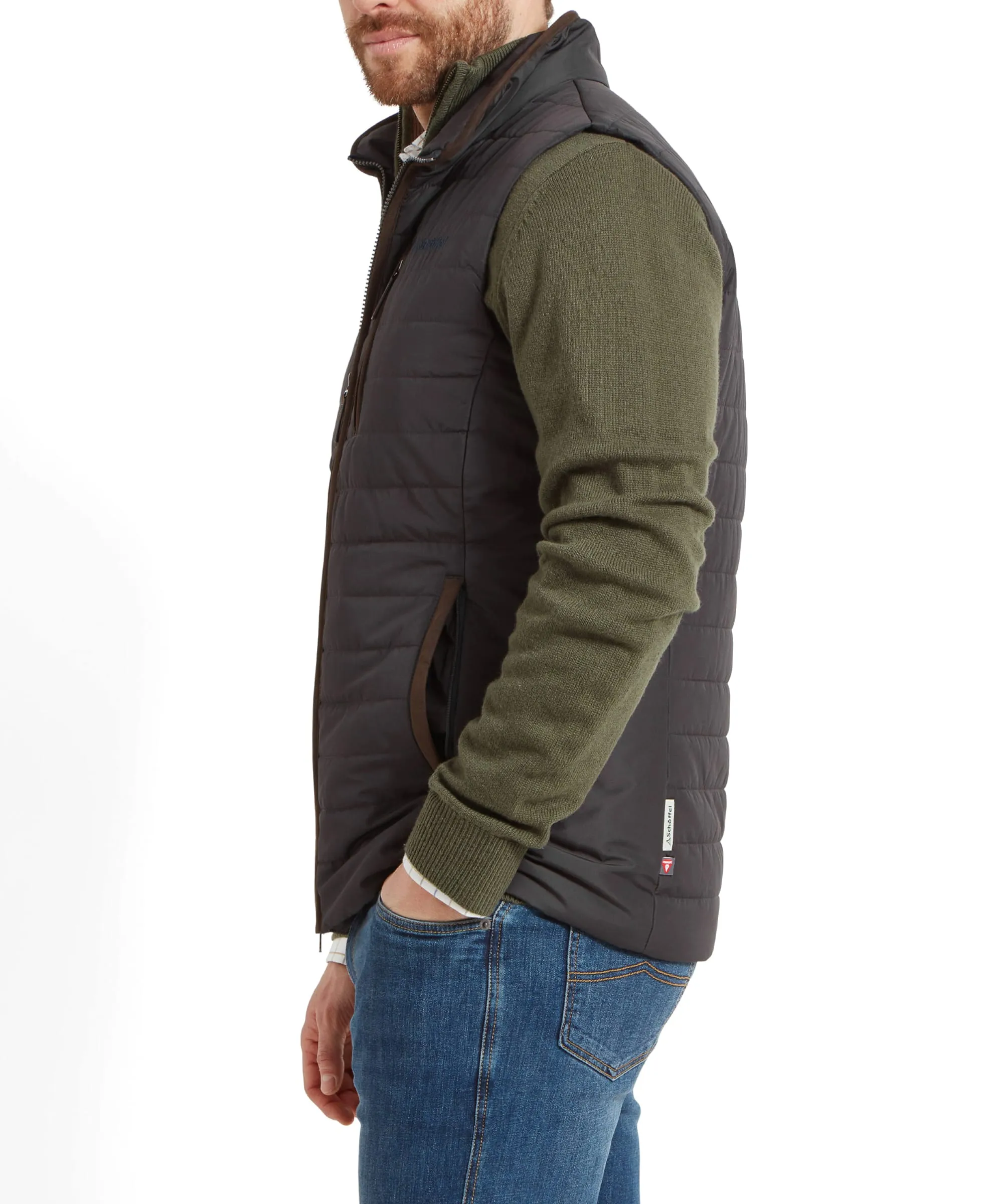 Brora Gilet - Charcoal