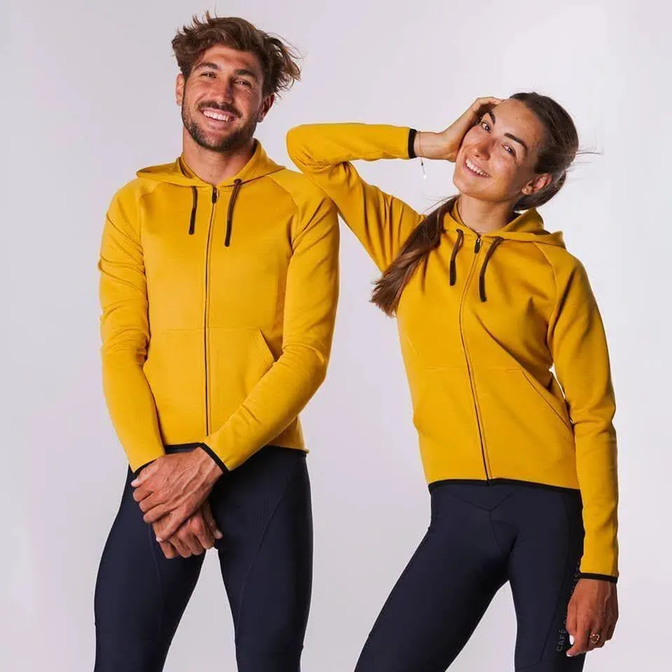 CAFE DU CYCLISTE Solenne Gravel Hoodie - Amber