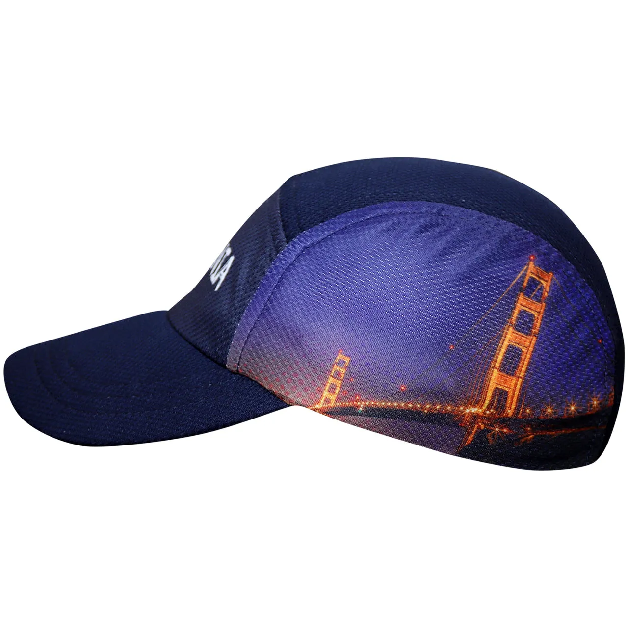 California Golden Gate Blue Running Hat