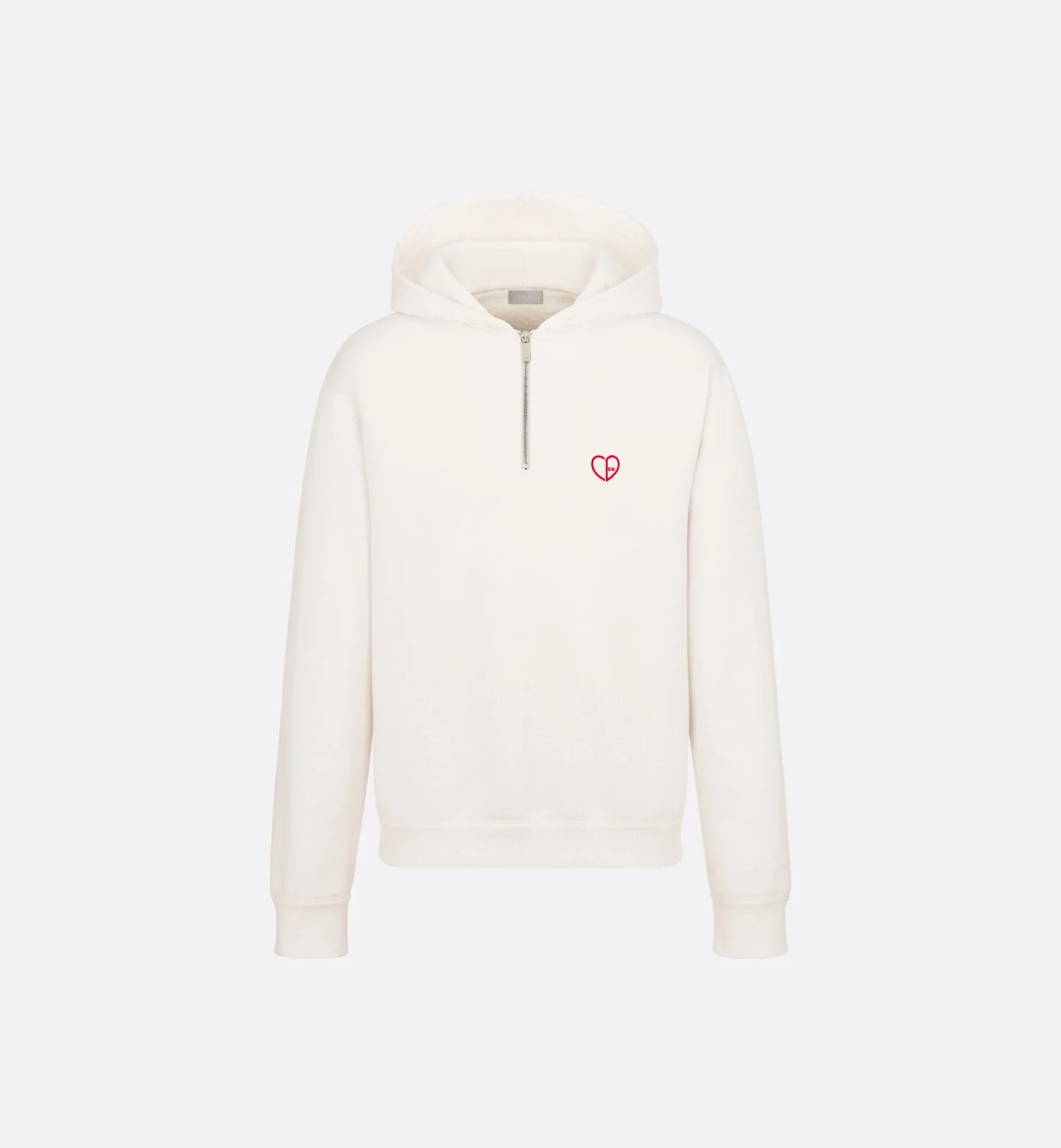 CD Heart Relaxed-Fit Hooded Sweatshirt