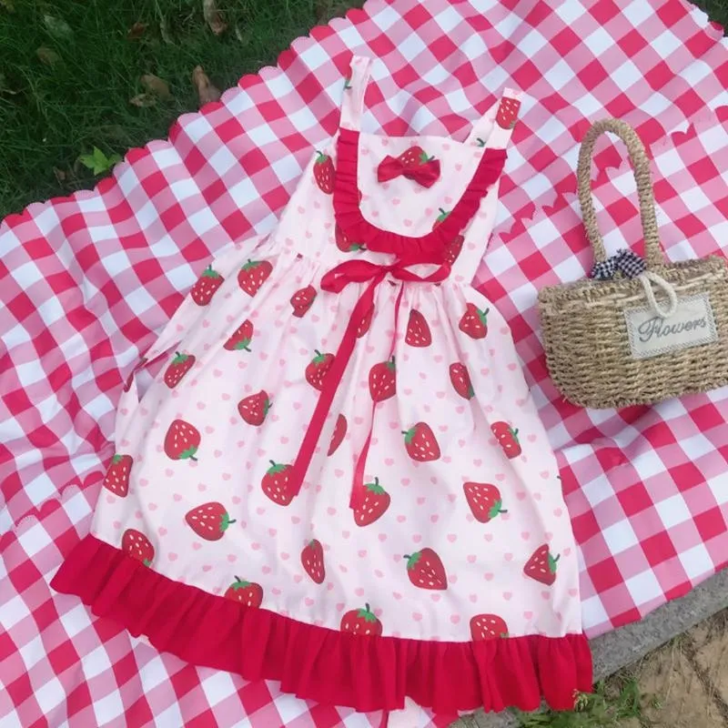 Cherry Sweetheart Dress