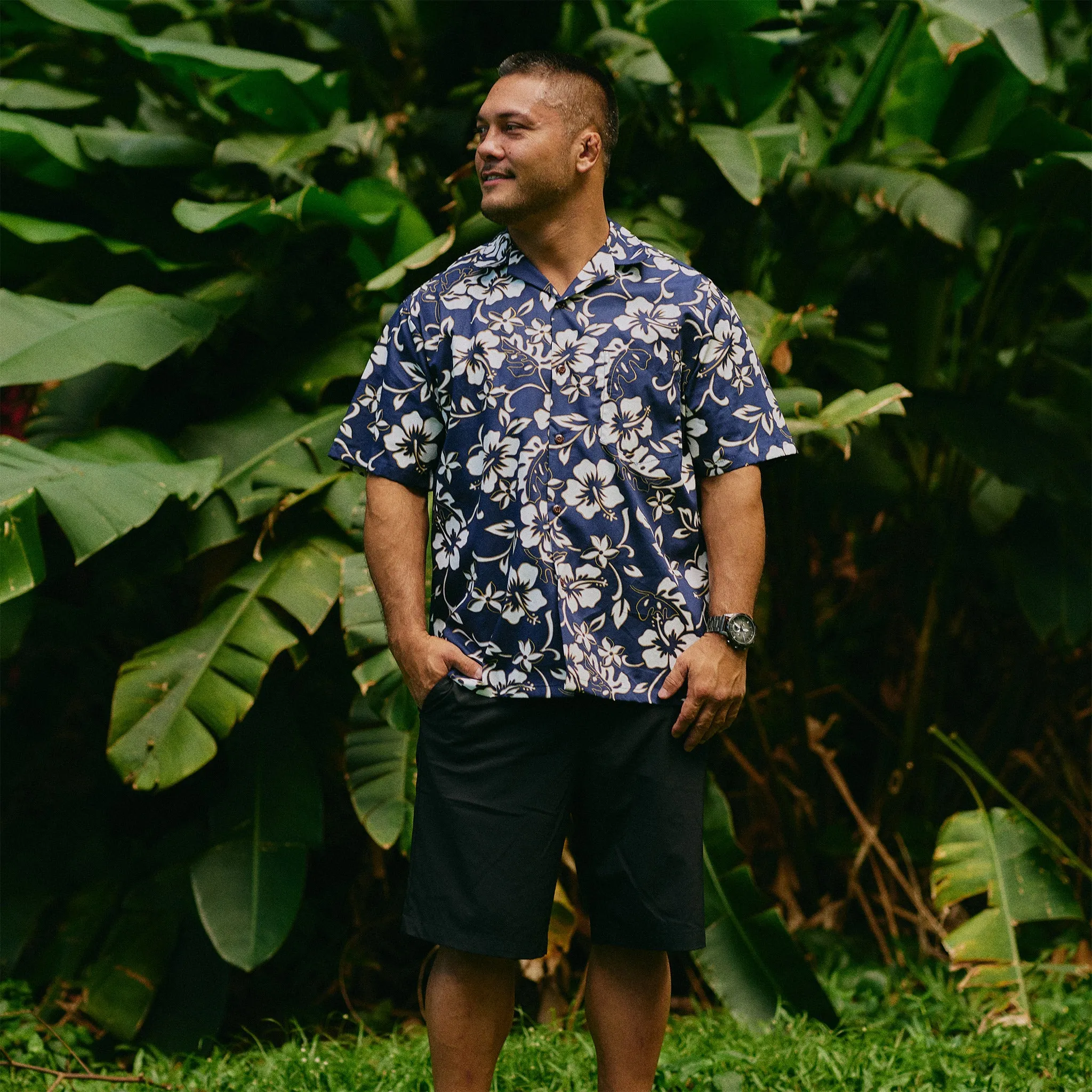 Classic Hibiscus Aloha Shirt