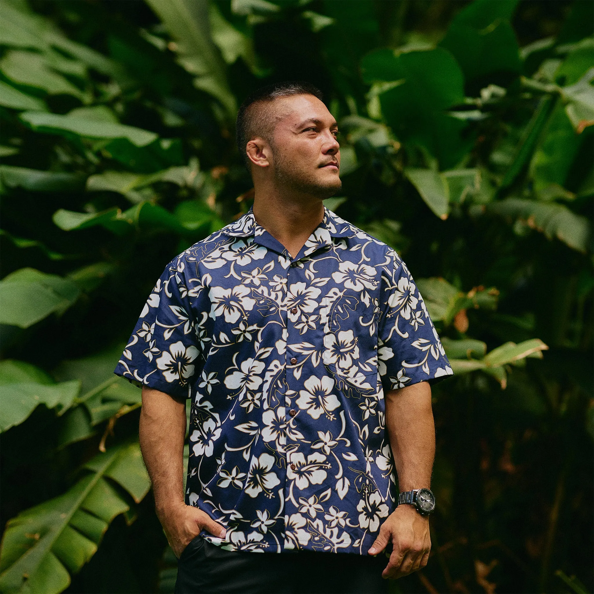 Classic Hibiscus Aloha Shirt