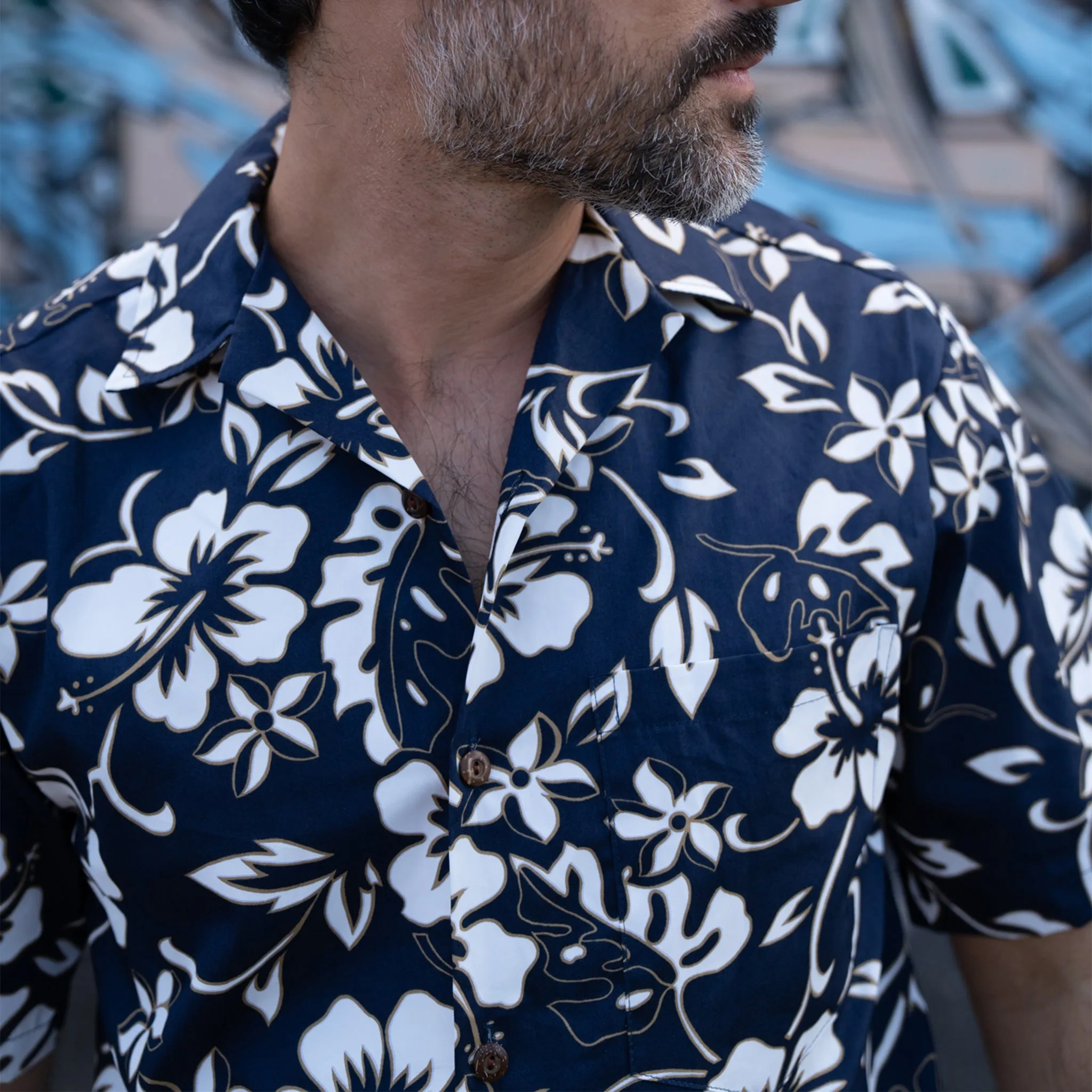 Classic Hibiscus Aloha Shirt