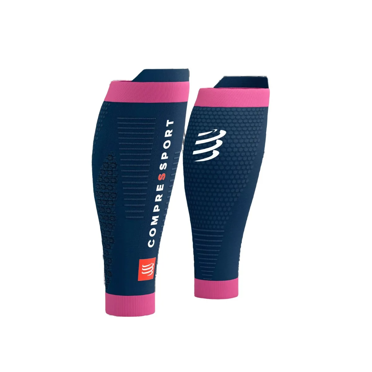 Compression Socks Compressport R2 3.0 Blue Pink