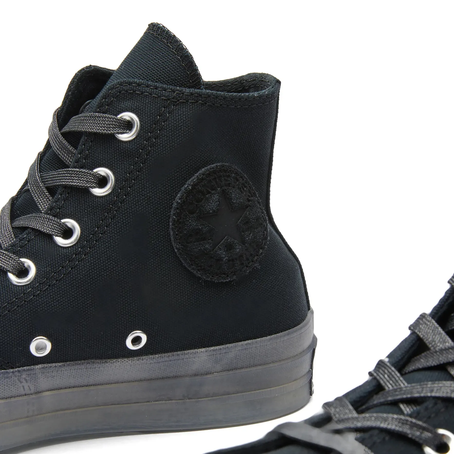 Converse x Turnstile CT70 Hi sneakers, black/gray/white