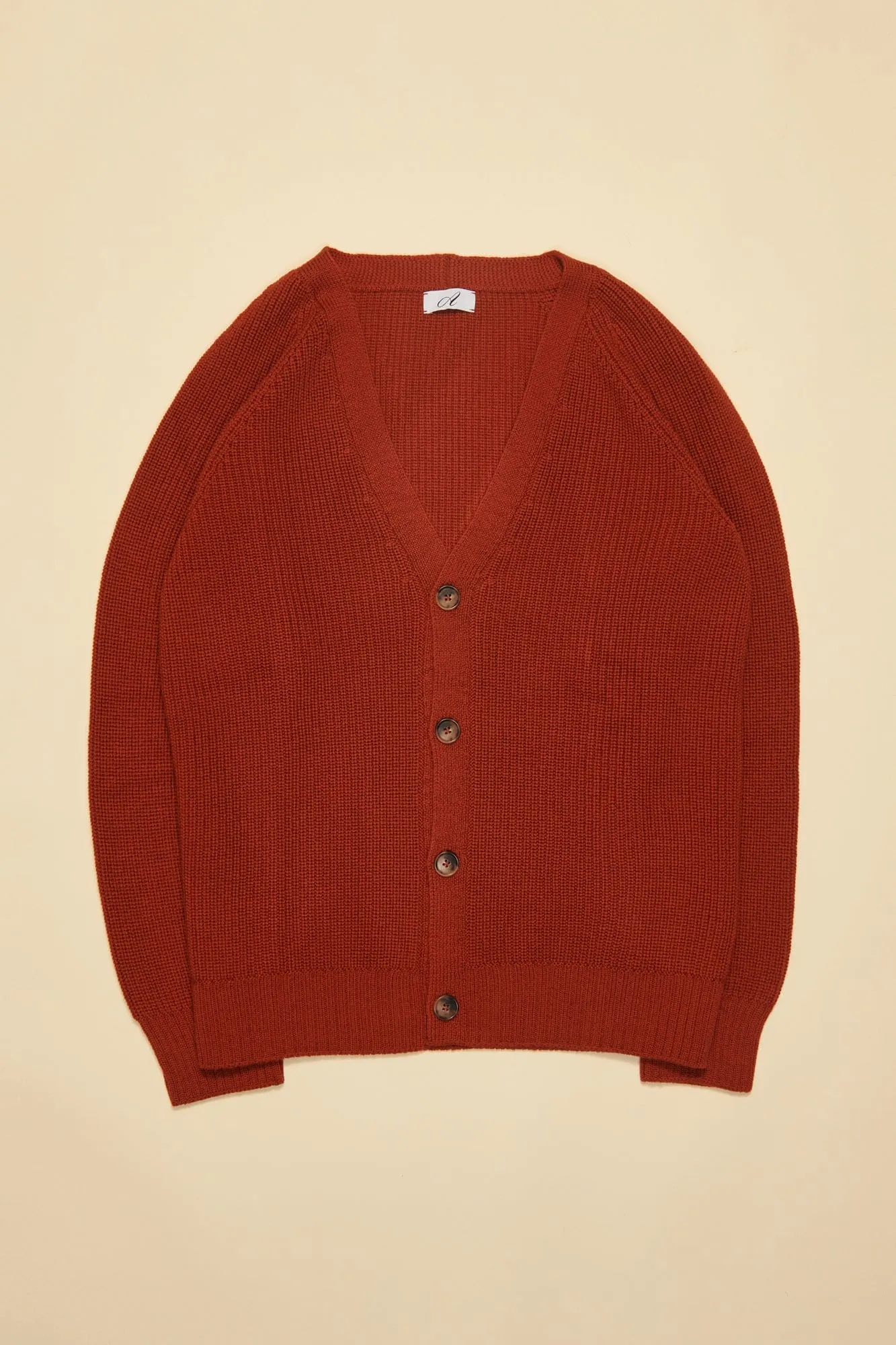 Crawford Ribbed Merino Cardigan