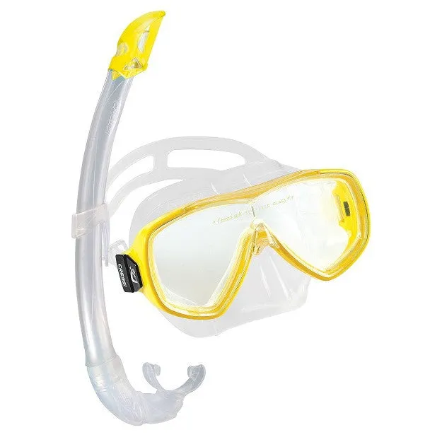 Cressi Onda Mask and Mexico Snorkel Combo