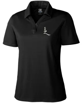 Cutter & Buck CB Drytec Genre Textured Solid Womens Polo