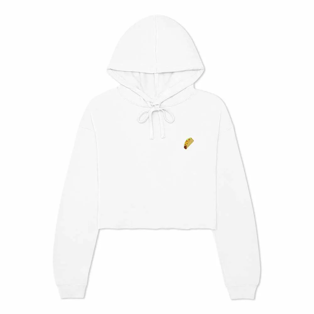 Dalix Taco Cropped Hoodie