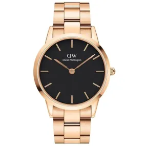 Daniel Wellington Iconic Link  Men's Rose Gold Watch DW00600344