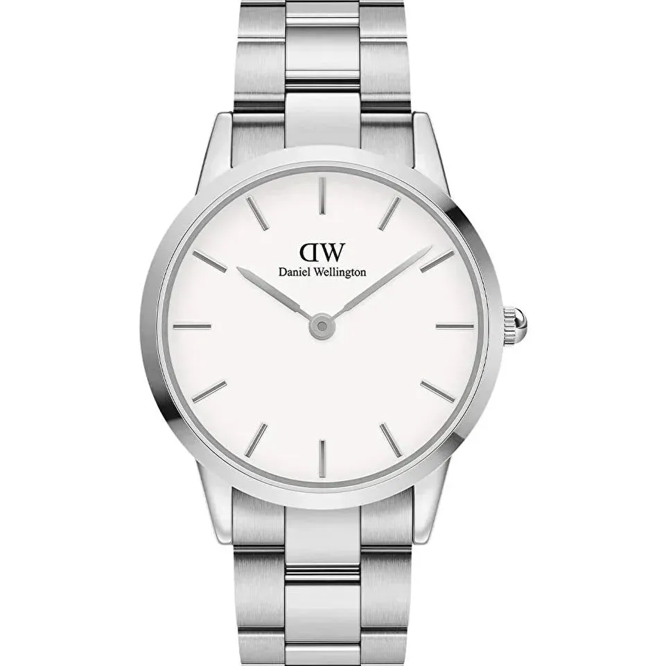 Daniel Wellington Iconic Link Men's Silver Watch DW00600341