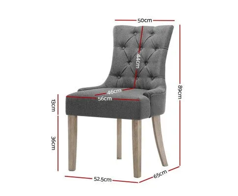 Dining Chairs - French Provincial x 2