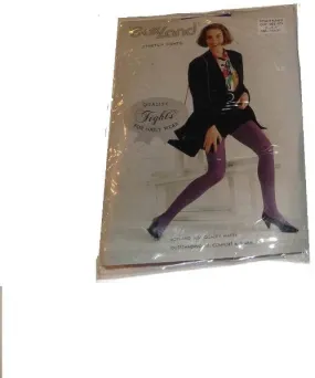 fashionable purple stretch tights fits 5'- 5'7" Case of 72