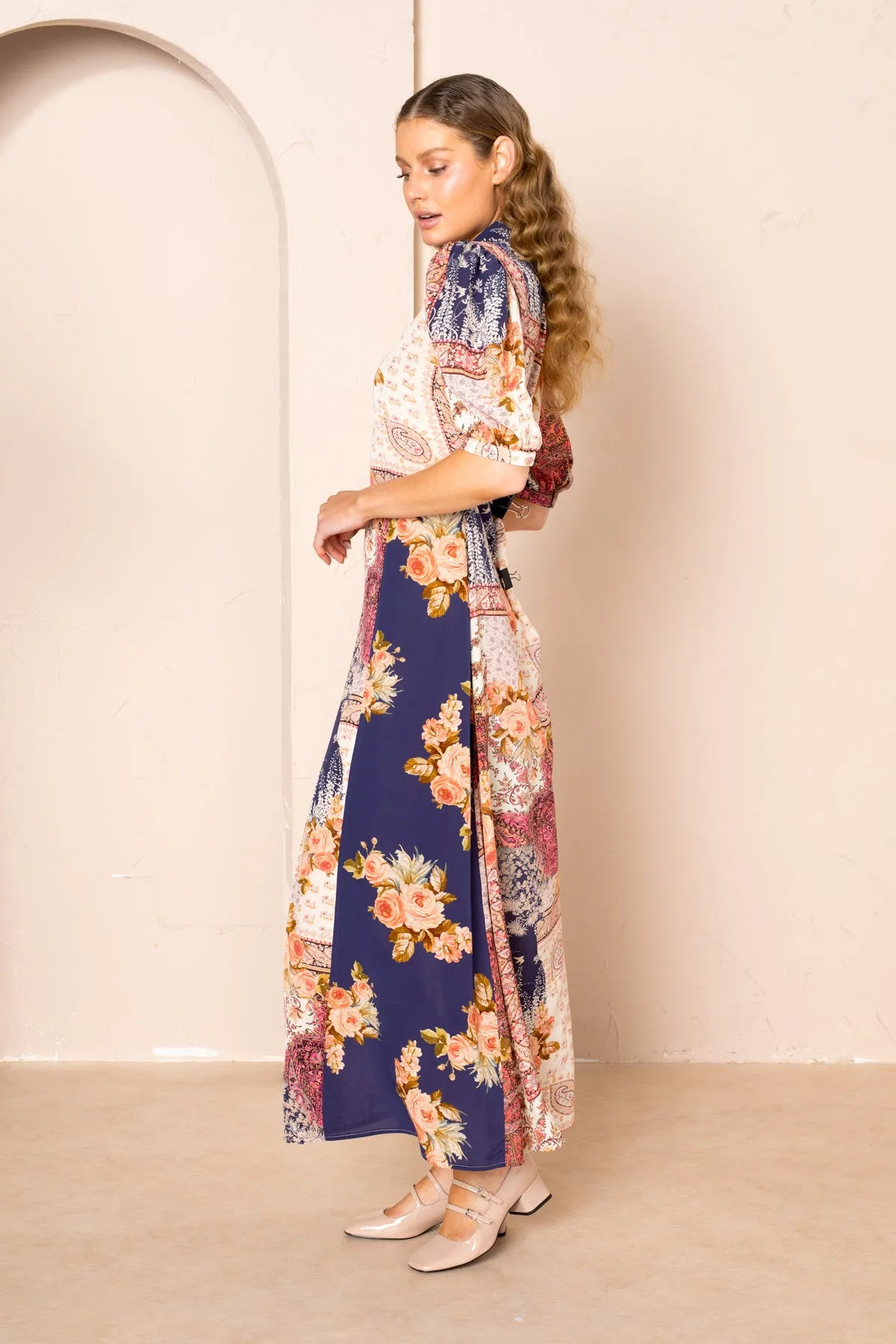 Flora A-Line Maxi Dress