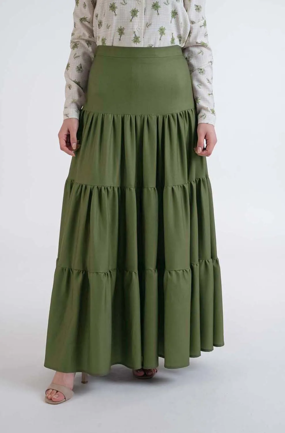 Fontelli khaki Skirt