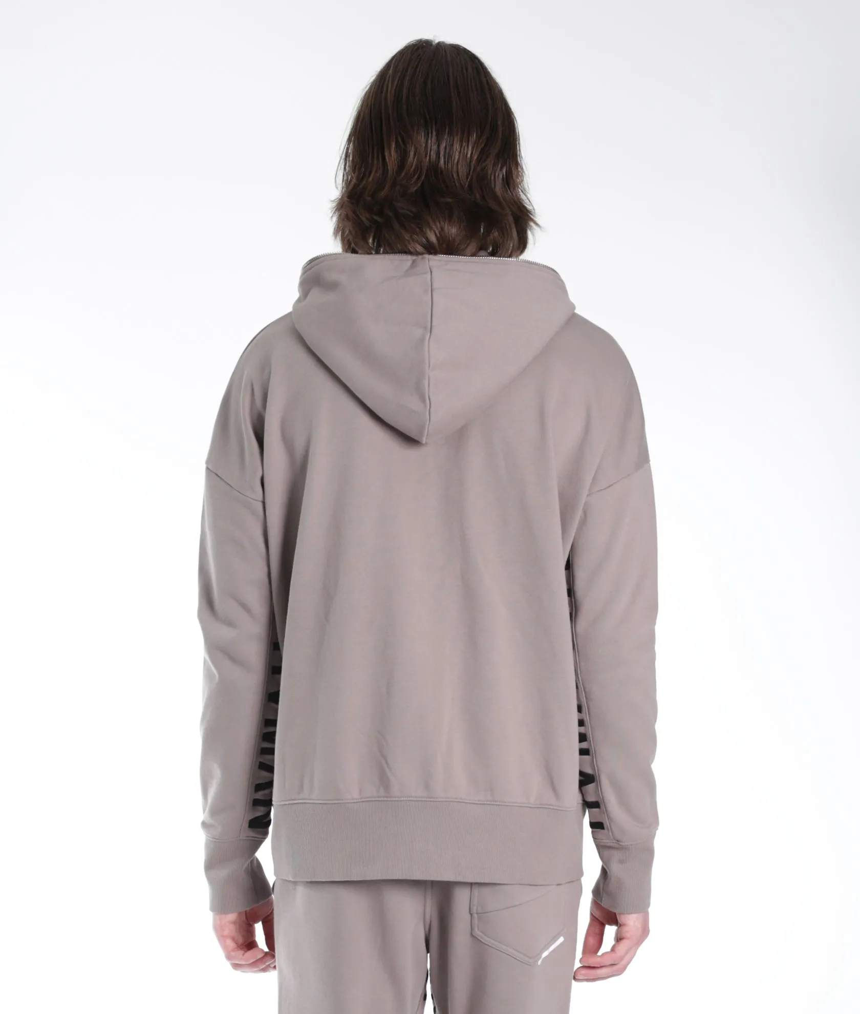 FULL ZIP SWEATSHIRT IN SATELLITE