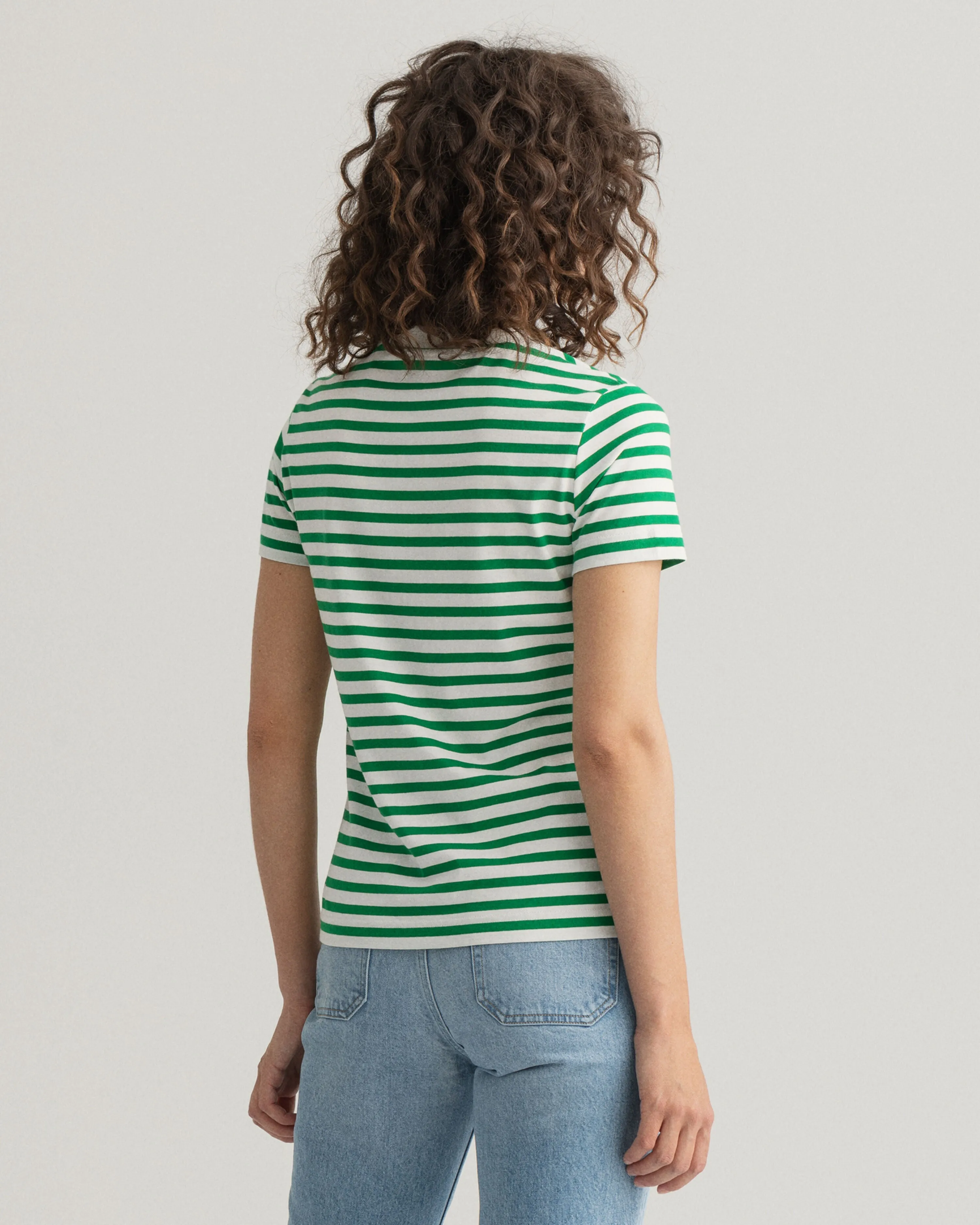 GANT Iconic G Striped Tee 3475