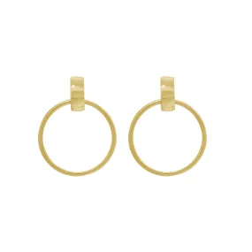 Hoop Stud Earrings