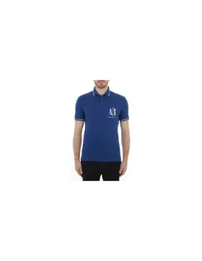 Icon Logo Polo Shirt (Blue) - A8NZFPAZ8M5Z15DU