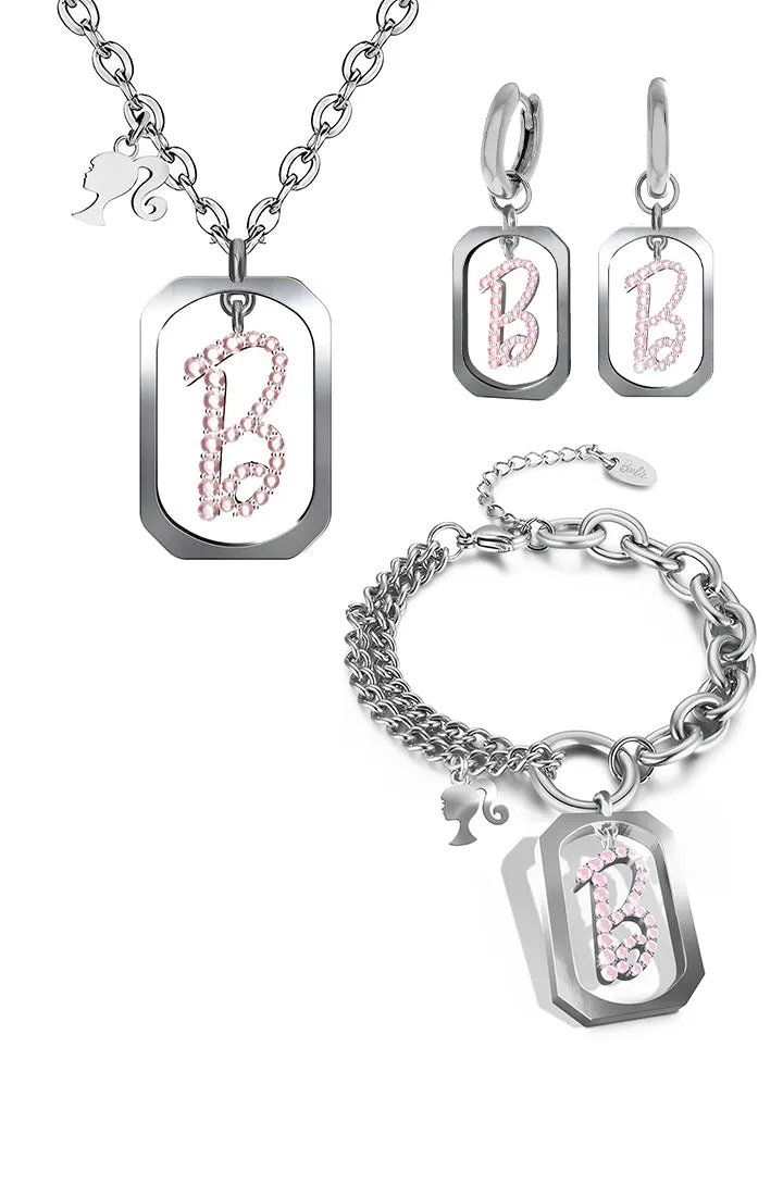 Iconic B Pendant Jewellery Collection Set of 3