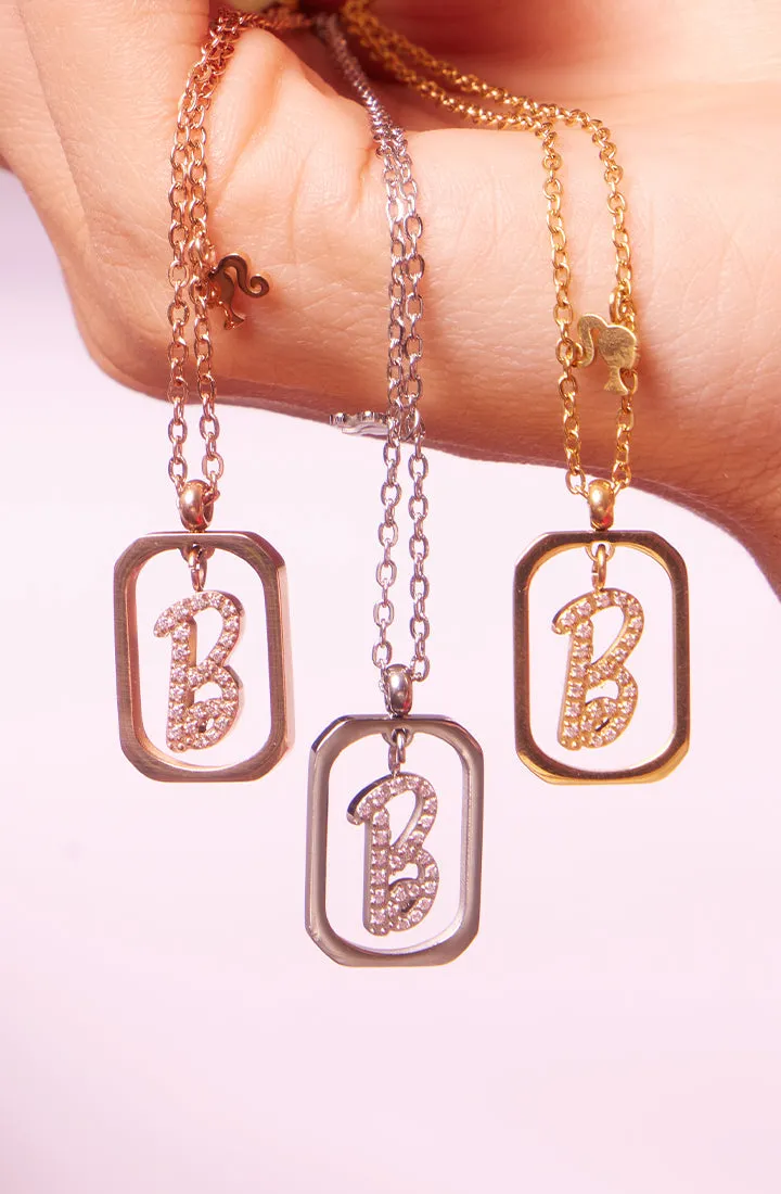 Iconic B Pendant Jewellery Collection Set of 3