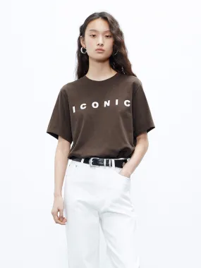 ICONIC Print Cotton T-shirt