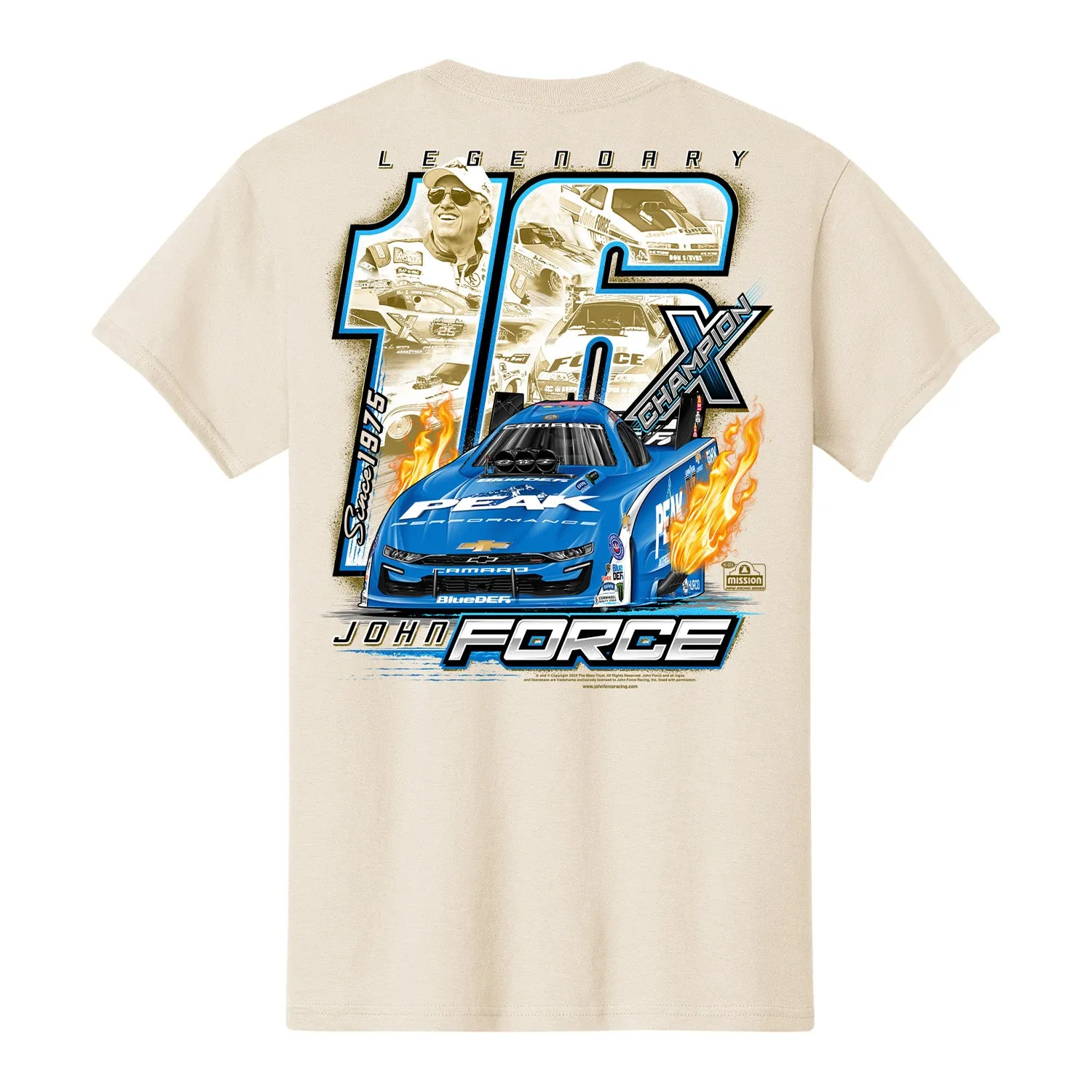 John Force Heritage T-Shirt