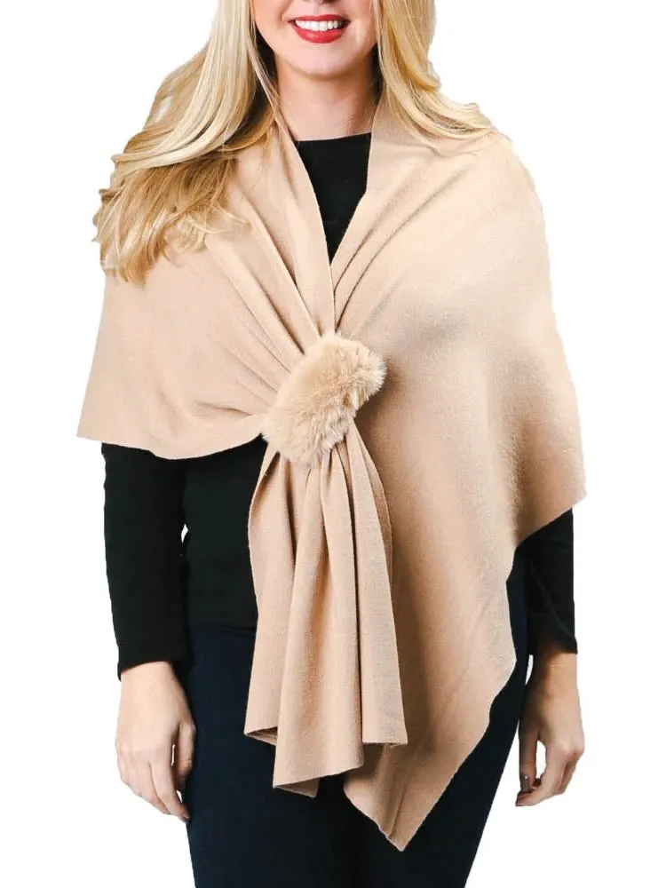 Katie Fur Wrap - 8 Colors