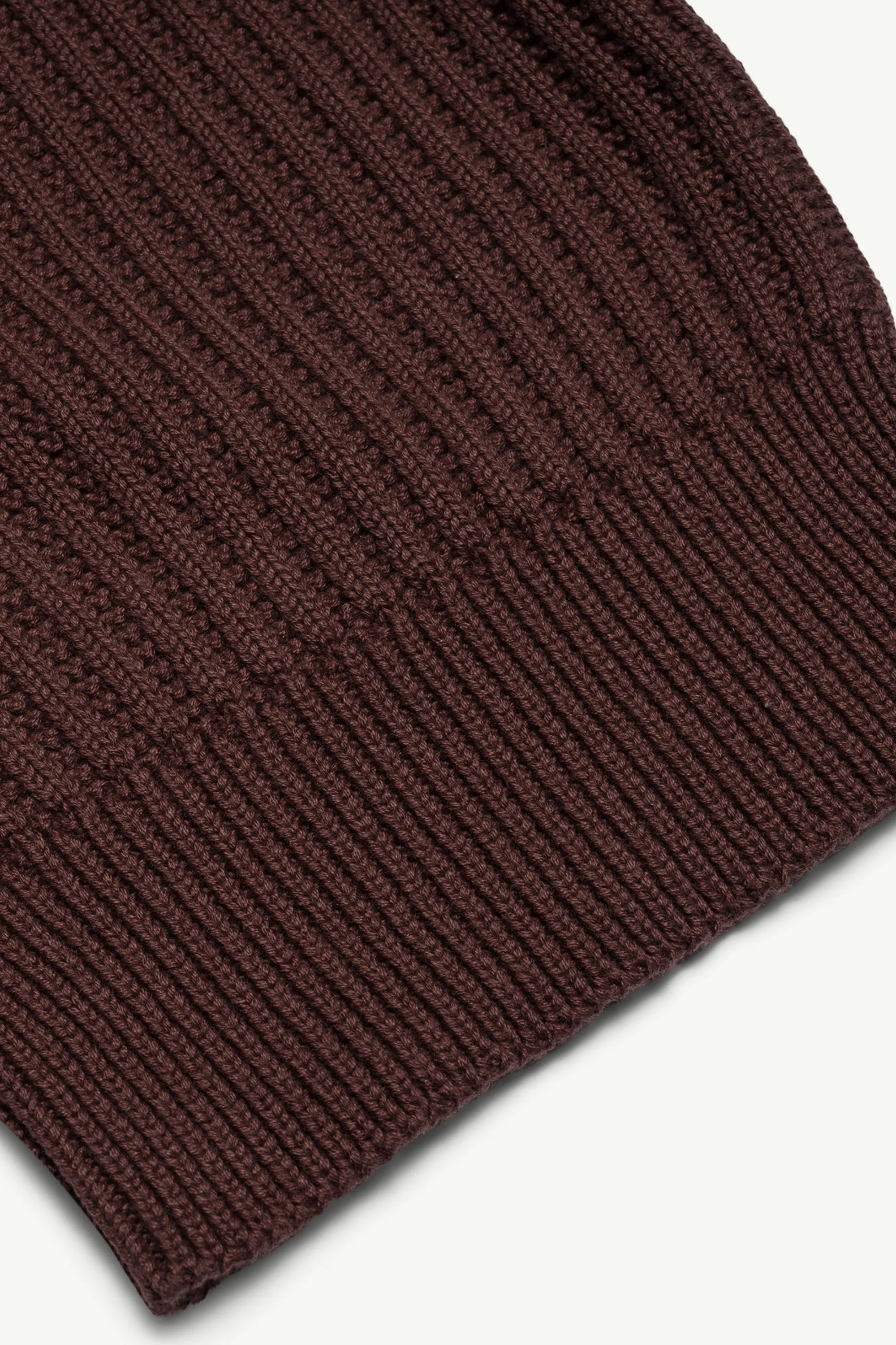 Knit Balaclava - Dark Brown