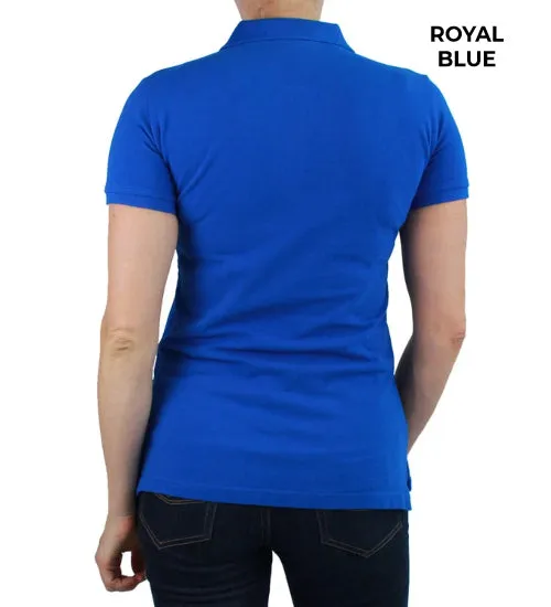 LADIES - RINGERS WESTERN POLO - ROYAL BLUE