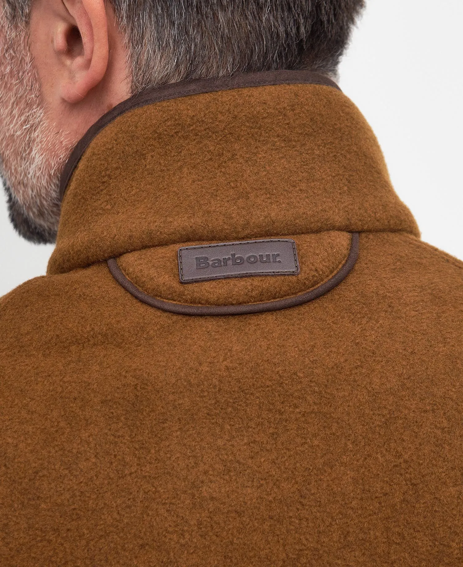 Langdale Fleece Gilet - Rust Brown