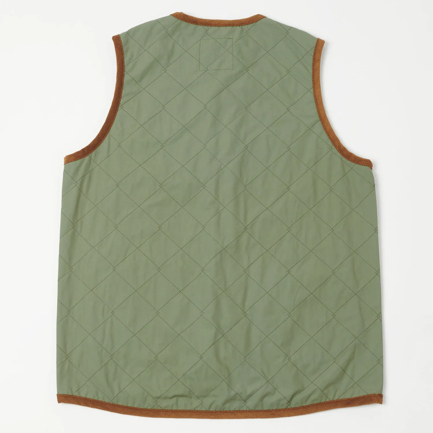 Lavenham Unwadded Gilet - Army Green