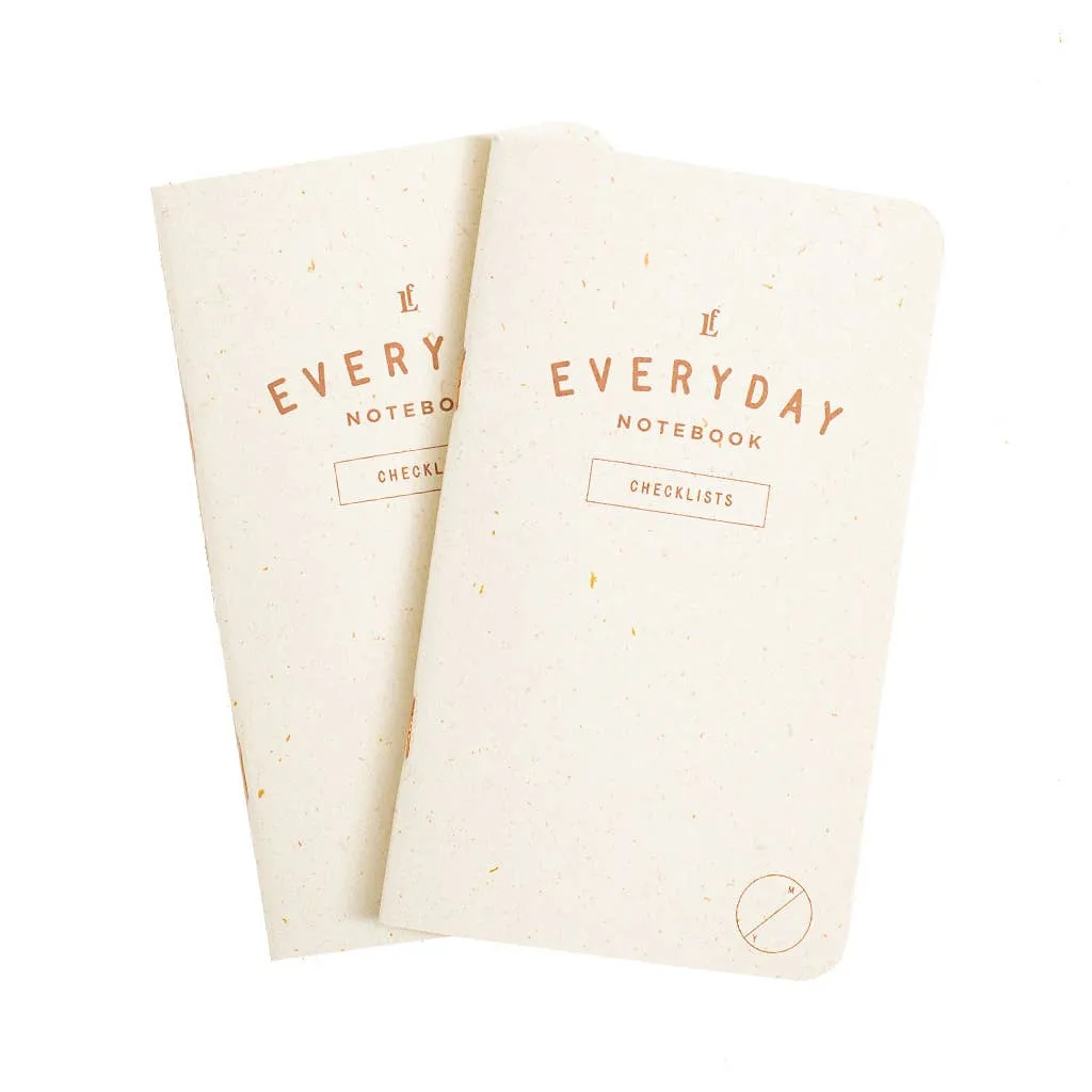 Letterfolk Everyday Checklists Notebook 2-Pack