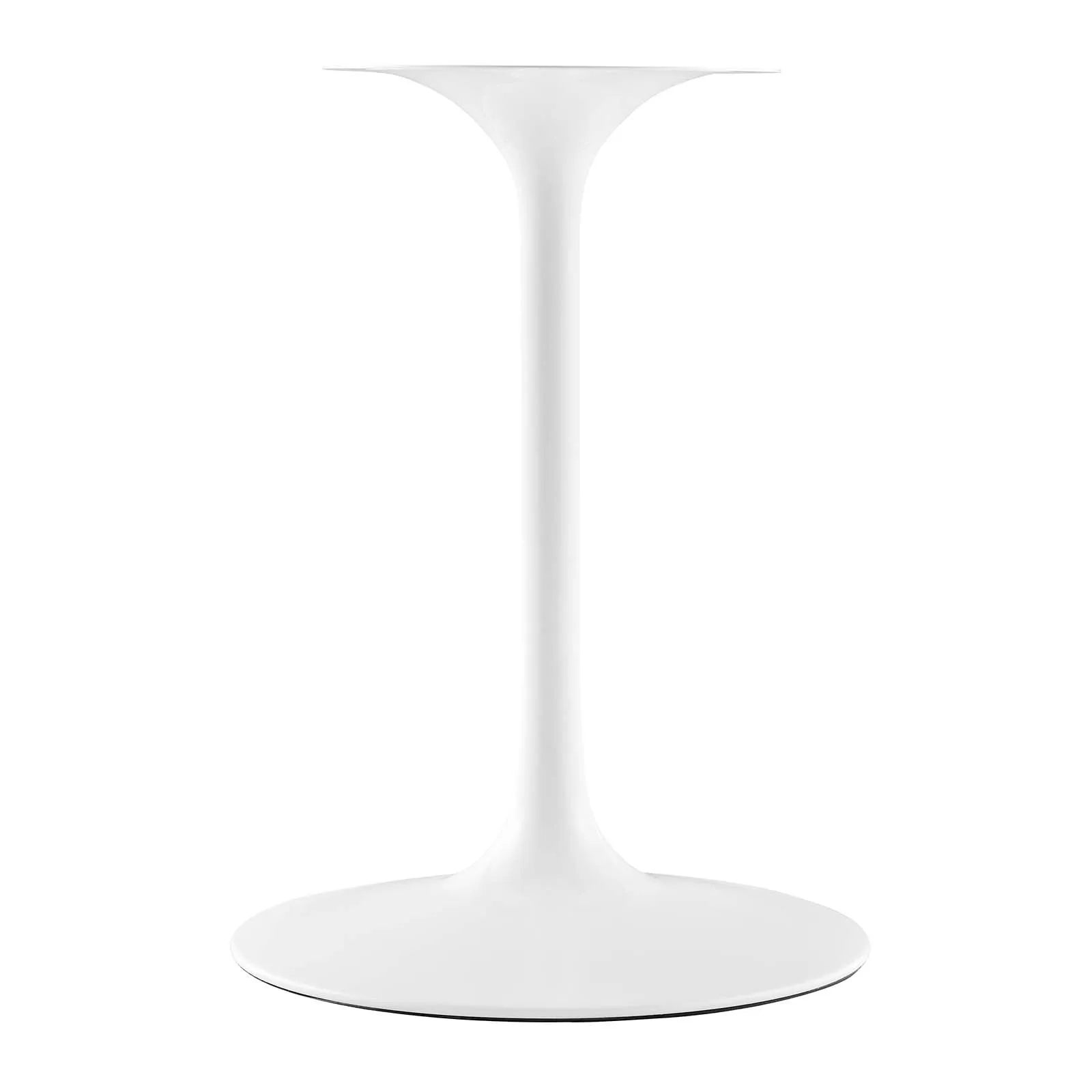 Lippa 28" Square Wood Top Dining Table White EEI-1123-WHI